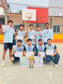1st Runner Up in Kshitiz Cup Basketball Tournament